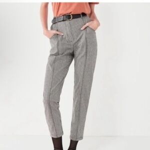 Silence + Noise Checkered Mom Pants Size 2